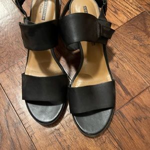 Clark Cushioned High Heel Sandals